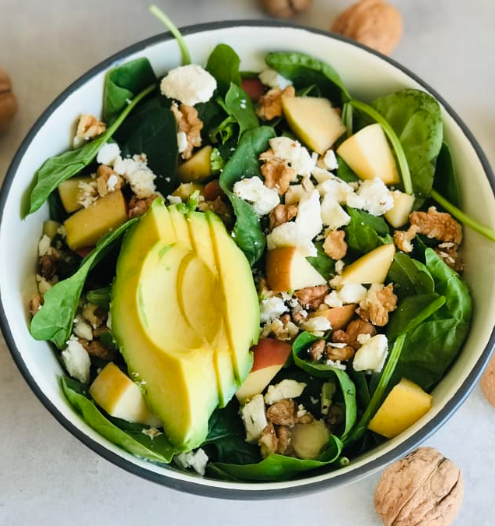 Ensalada Espinaca con nueces